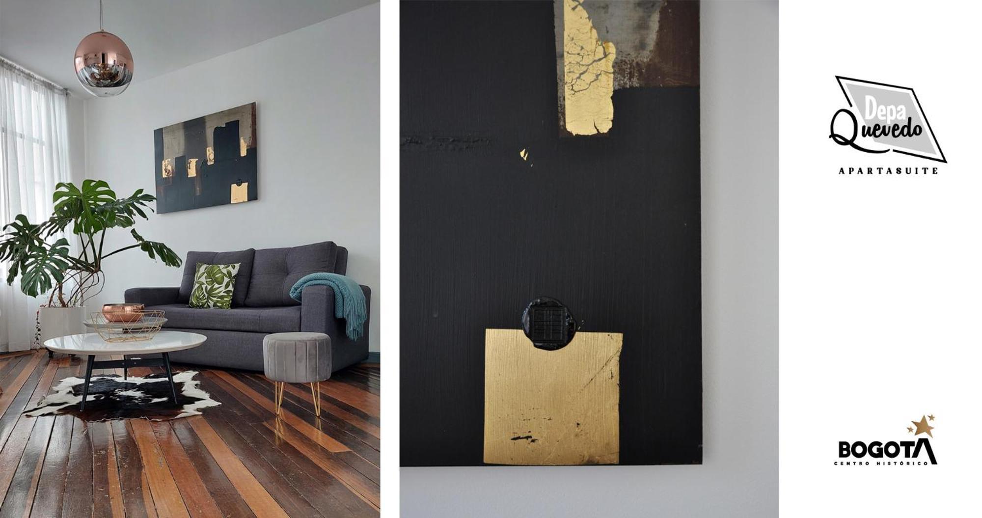 Depa Quevedo - Trendy Revamped Flat - Exceptional Spot In Bogota'S Historic Colonial Square - Candelaria 外观 照片