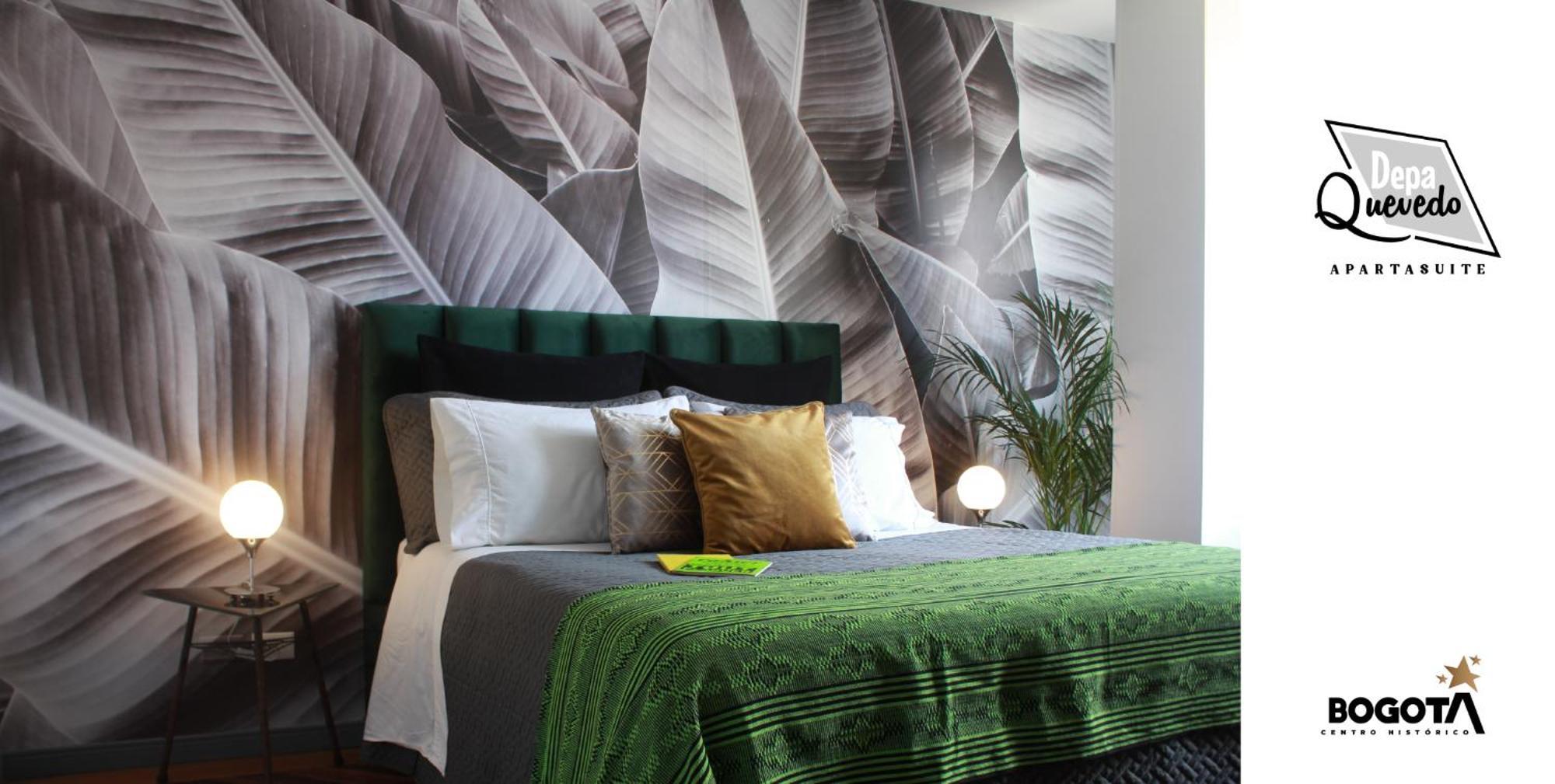 Depa Quevedo - Trendy Revamped Flat - Exceptional Spot In Bogota'S Historic Colonial Square - Candelaria 外观 照片