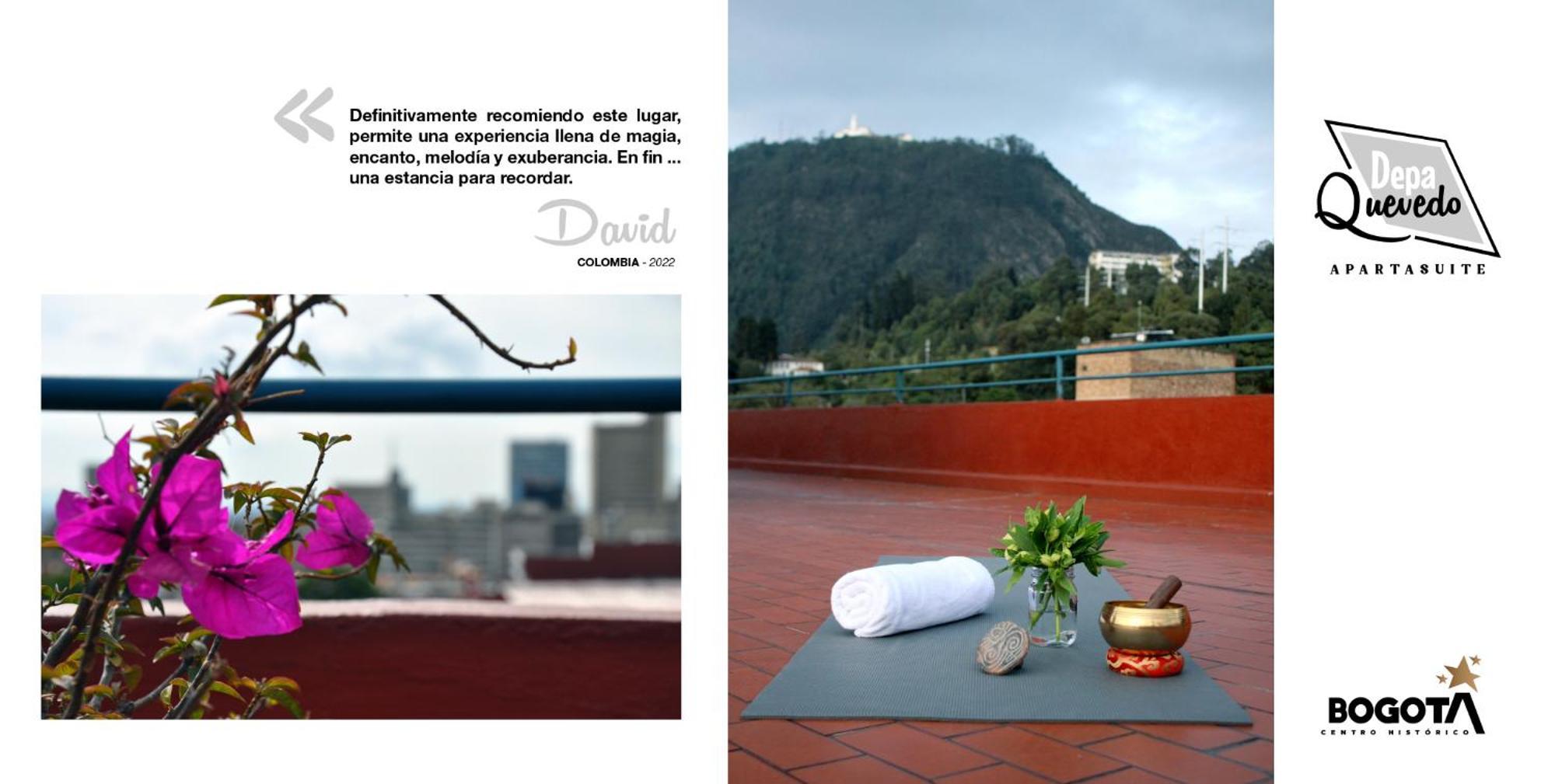 Depa Quevedo - Trendy Revamped Flat - Exceptional Spot In Bogota'S Historic Colonial Square - Candelaria 外观 照片