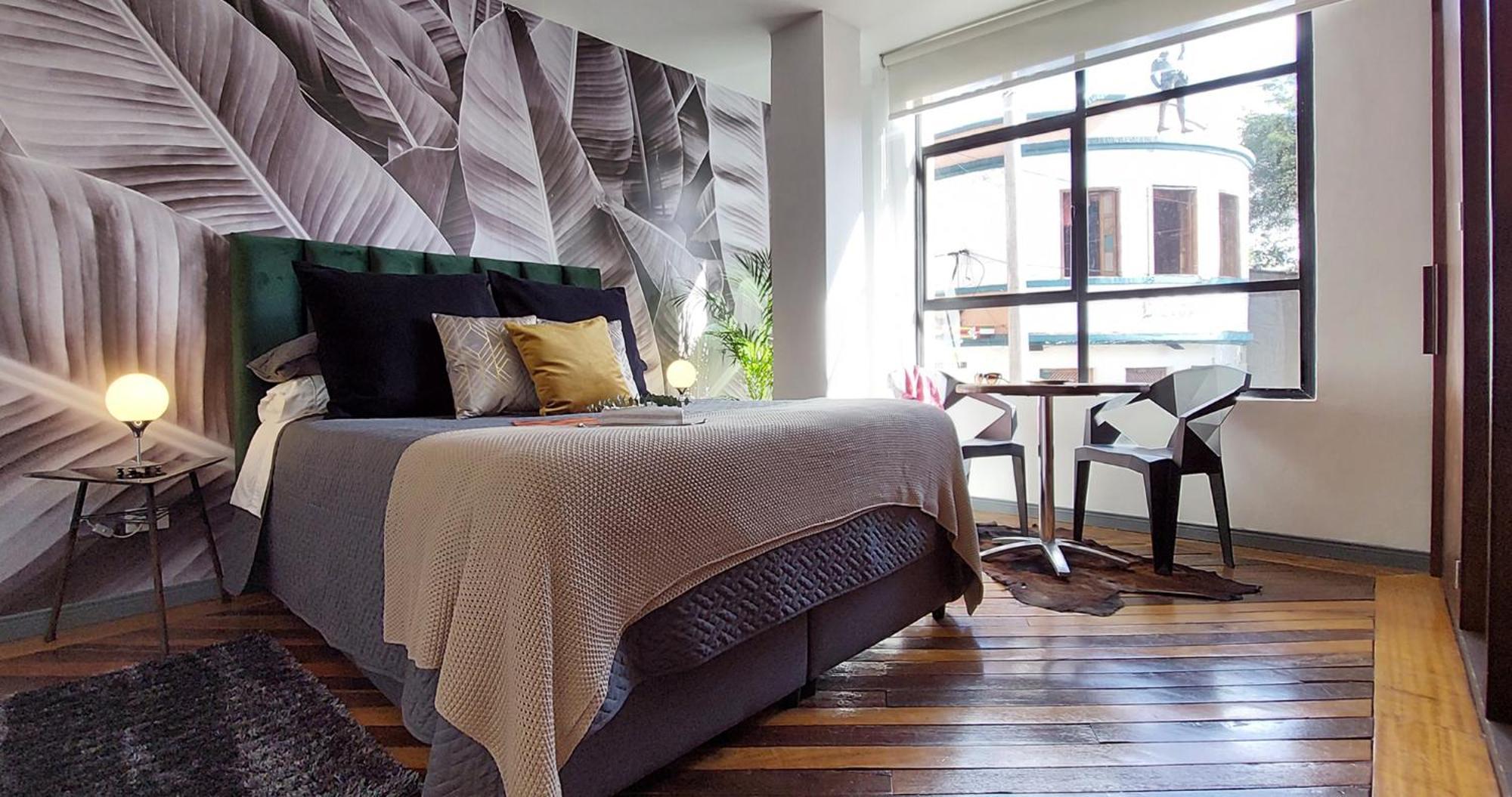 Depa Quevedo - Trendy Revamped Flat - Exceptional Spot In Bogota'S Historic Colonial Square - Candelaria 外观 照片