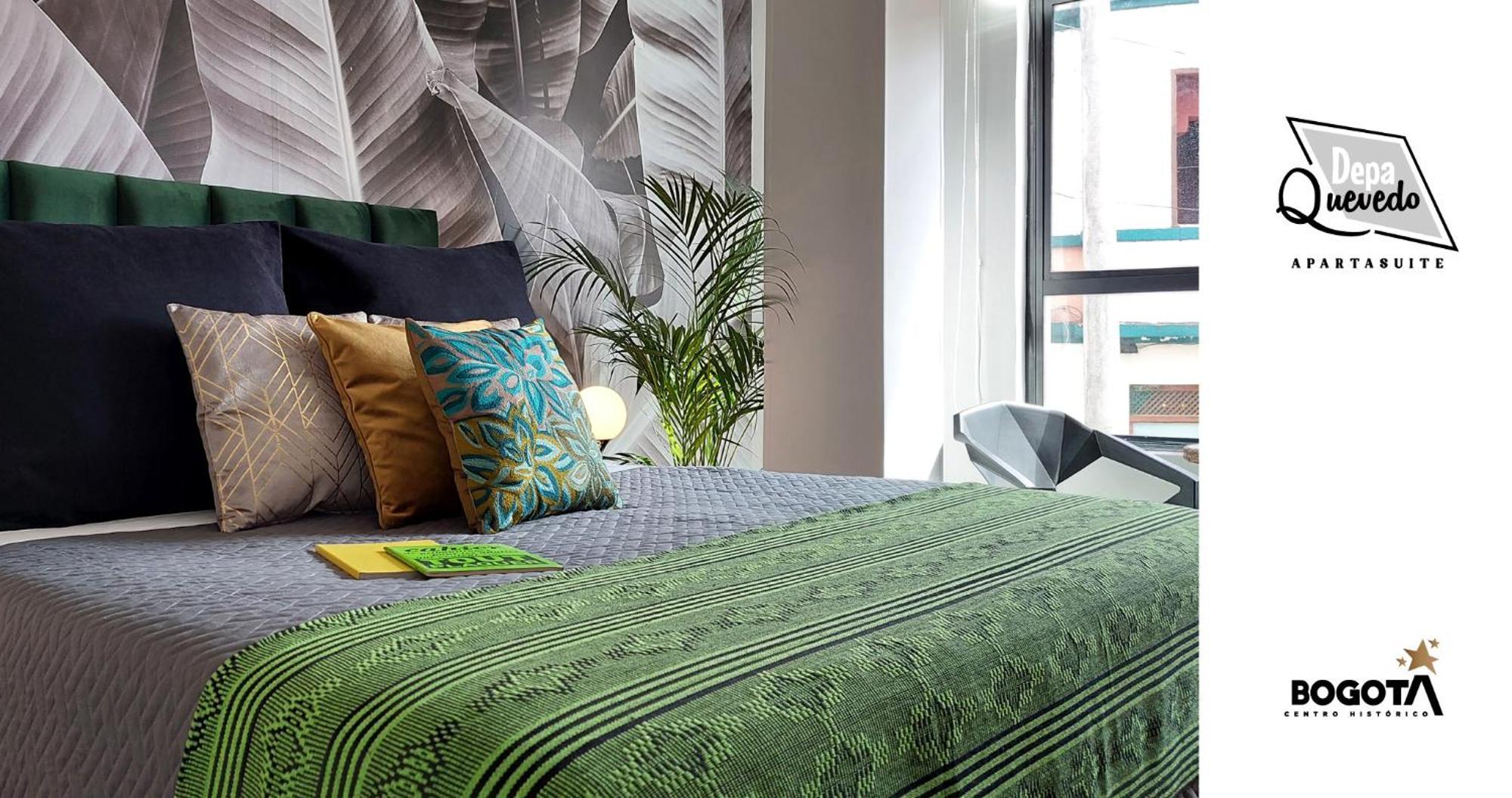 Depa Quevedo - Trendy Revamped Flat - Exceptional Spot In Bogota'S Historic Colonial Square - Candelaria 外观 照片